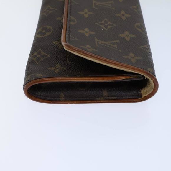 LOUIS VUITTON Monogram Pochette Twin GM Shoulder Bag M51852 LV Auth 70699 - Picture 3 of 16